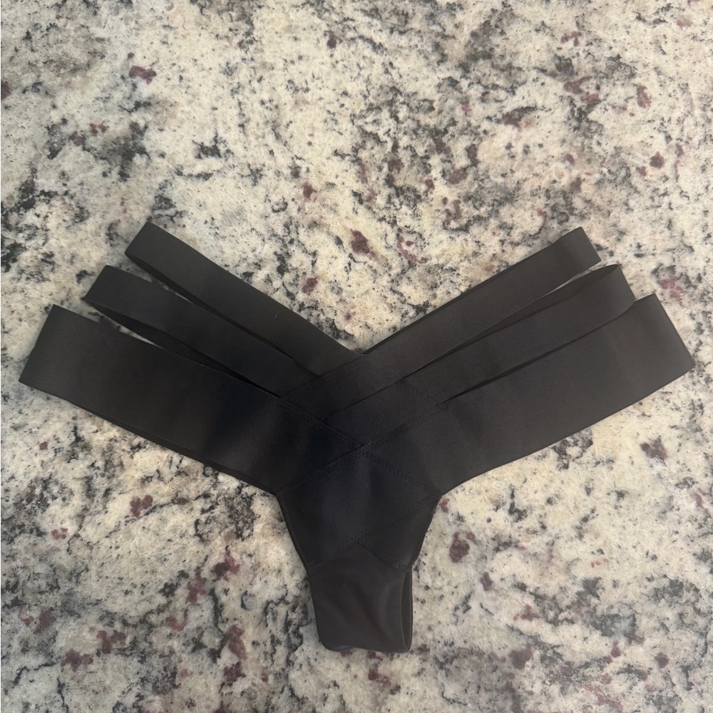 Victoria's Secret Black Strappy Lingerie
